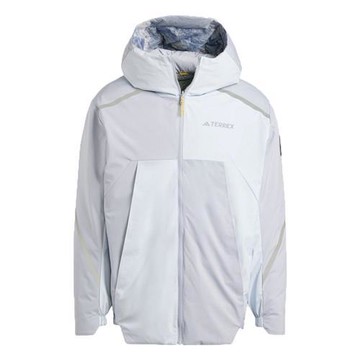 Adidas 連帽外套 男裝 國家地理 雙面穿 灰【運動世界】IX7953