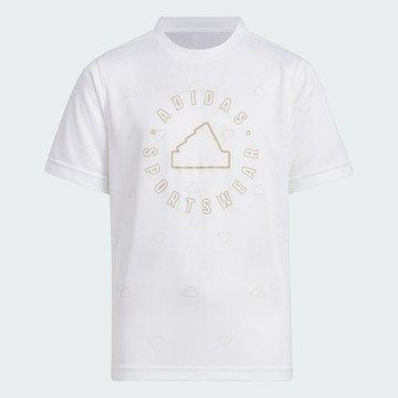 adidas 短袖上衣 T恤 吸濕排汗 童裝 IT4032 官方直營