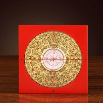 高精度專業風水羅盤 附水平儀 綜合盤 三元三合 羅經儀 風水師堪輿測量工具 八卦羅庚盤 初學者通用