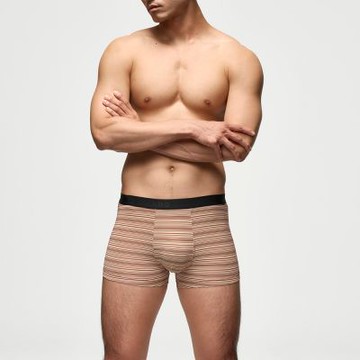 Mr.DADADO-黑標系列 M-3L快乾排汗 貼身中腰四角男內褲(能量紅)GK6268DR