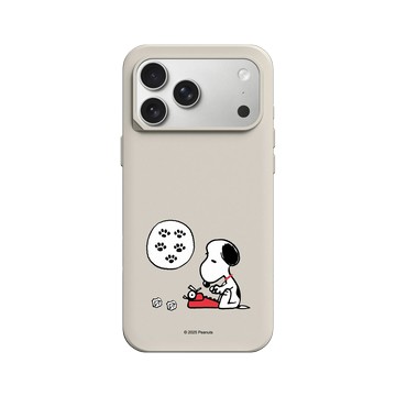 iPhone 17 Pro Max SolidX 貝殼灰 - 史努比 Snoopy - Work from home