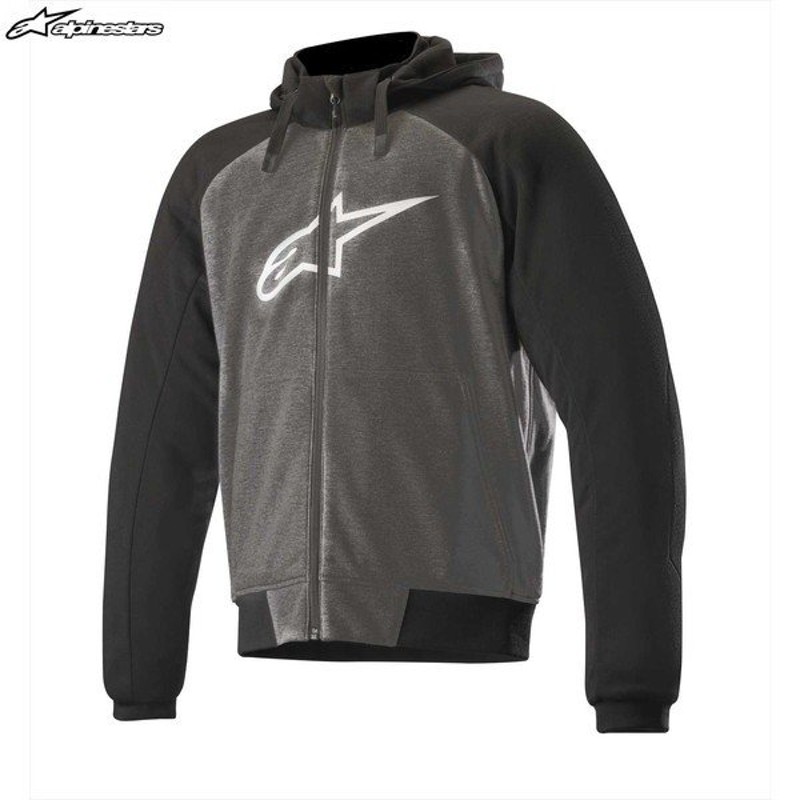 アルパインスターズ CHROME SPORT HOODIE（ANTHRACITE BLACK WHITE） 4200918 クローム スポーツ  フーディー 通販 LINEポイント最大0.5%GET | LINEショッピング