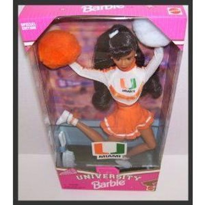 Miami University Barbie(バービー) Cheerleader African-American