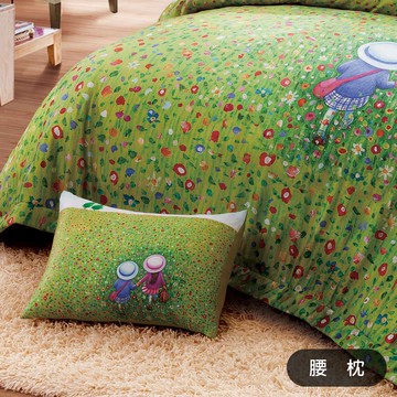 【繪見幾米】走向春天的下午 走向春天 天絲 腰枕
