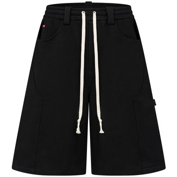 PUSH PUSH NIFTY SWEATSHORTS 棉質 運動短褲 (黑色)
