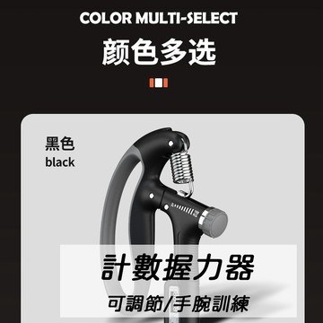 〔現貨〕可調節計數握力器 用居家健身/男/女 握力器 手掌握力器 可調式握力器 腕力訓練器 握力訓練器