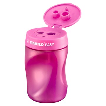 STABILO 多功能削筆器 ST4501  五色可選，大容量，適用於握筆樂洞洞筆，德國原裝刀片，塑膠外殼  粉紅  1個