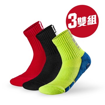 【titan】３雙組_兒童競技襪