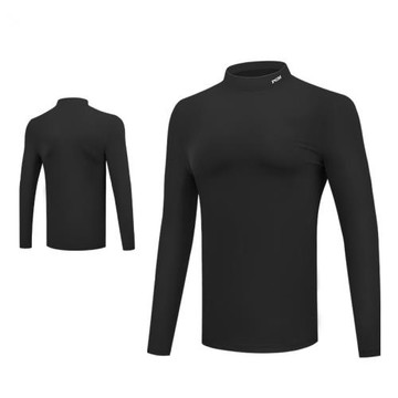 P8秋冬季高爾夫服裝男士長袖打底衫加絨保曖防寒高領GOLF男裝上衣