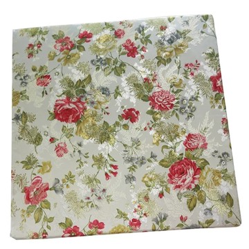 J&N 花語絲絨柔立體坐墊 2個  55 x 55cm  紅、咖、灰