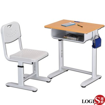 LOGIS邏爵家具 -兒童成長學習課桌椅/書桌椅/課桌椅(白)
