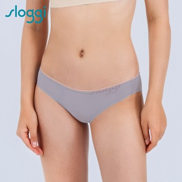 sloggi-GO COOL清爽系列低腰小褲 銀灰色｜74R6971 3N