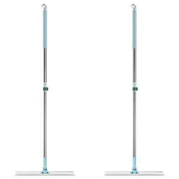 小麥購物 伸縮刮水掃把 C595 158g  2支  綠色