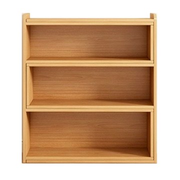 FANCY LIFE 可伸縮置物書架 W0004  60~110 x 30 x 90cm  木紋色  3層