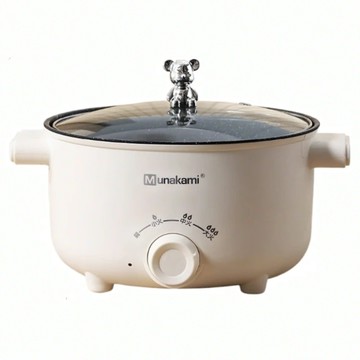 Munakami 多功能不沾料理鍋 MK-22 2.5L 一鍋多用 防乾燒  1個