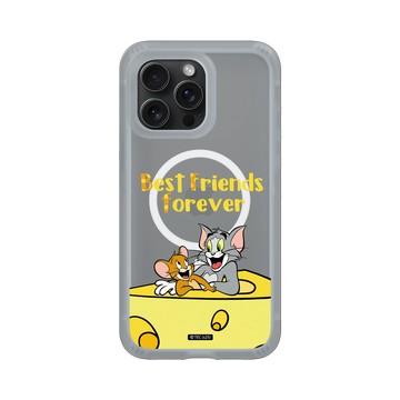iPhone 15 Pro Max AirX 流變灰 - 湯姆貓與傑利鼠 Tom and Jerry - Best friends