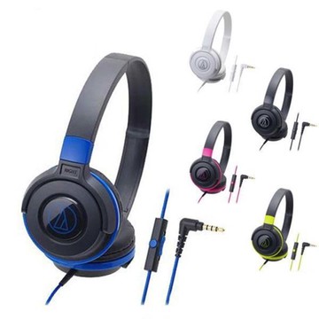 鐵三角 ATH-S100iS 輕量型耳機 SJ-11新版✩送收線器