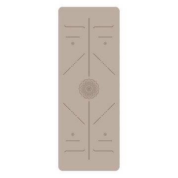 橡膠瑜伽墊pu防滑吸汗健身墊子加厚土豪墊鋪館logo現貨刻字多色墊