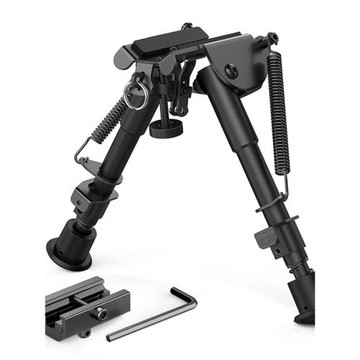 戶外6寸-9寸蝴蝶片20mm導軌可調戰術支架 11MM金屬伸縮折疊腳架