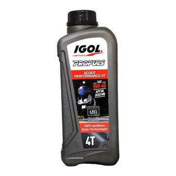 IGOL SCOOT PERFORMANCE MB 5W40 4T 酯類全合成機油