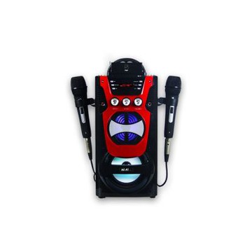 【ifive】教學歡唱卡拉OK音響 if-SK520-鋼鐵紅