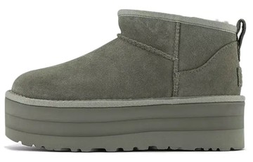 UGG CLASSIC ULTRA MINI PLATFORM BOOT MOSS GREEN WOMEN