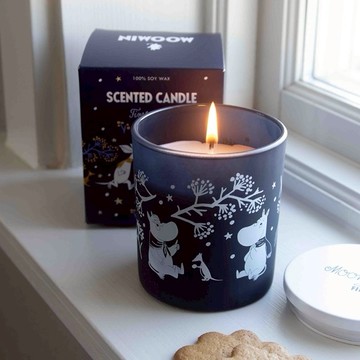 【PLUTO Design】姆明初雪香氛蠟燭/日曬棉香