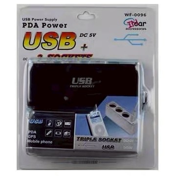 【現貨】點煙器usb  點菸器  點煙器擴充 一變三+UBS  車用點煙器  點菸器轉usb  點煙器轉usb