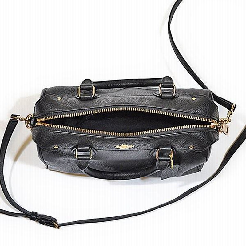 コーチ トート バッグ 斜め掛け COACH F36677 ペブルド レザー