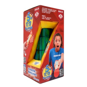 TWO PLUS 灣加遊戲 5second rule relay 5秒定律 接力好棒棒 繁體中文版  1盒  多色