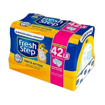 Fresh Step 菲麗思 強效型三倍功效貓砂 19kg - 強力除臭、快速凝結、低粉塵  1袋