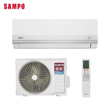 SAMPO聲寶 4-6坪 變頻冷暖分離式冷氣 R32一級能效 星幸福時尚款（含基本安裝＋舊機回收）AM-NH28DC/AU-NH28DC_廠商直送