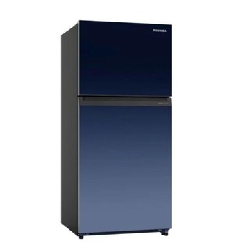 【TOSHIBA 東芝】玻璃面 519公升雙門變頻漸層藍冰箱GR-RT666WI-PGT-GG