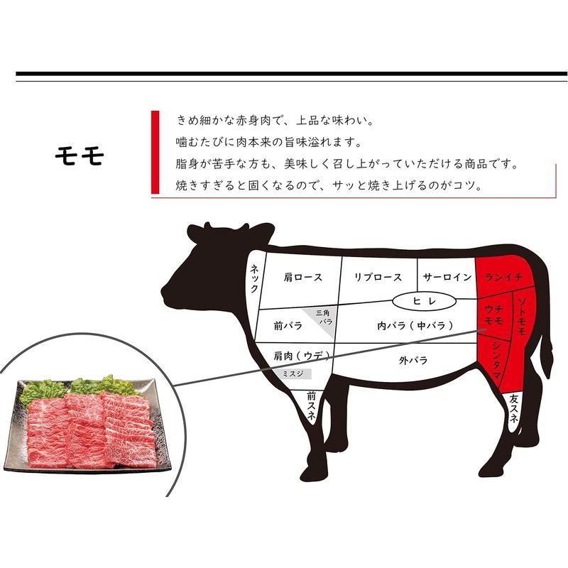 敷島ファーム 牧場直営 黒毛和牛 焼肉 2種セット 800g ロース 400g・ モモ 400g)