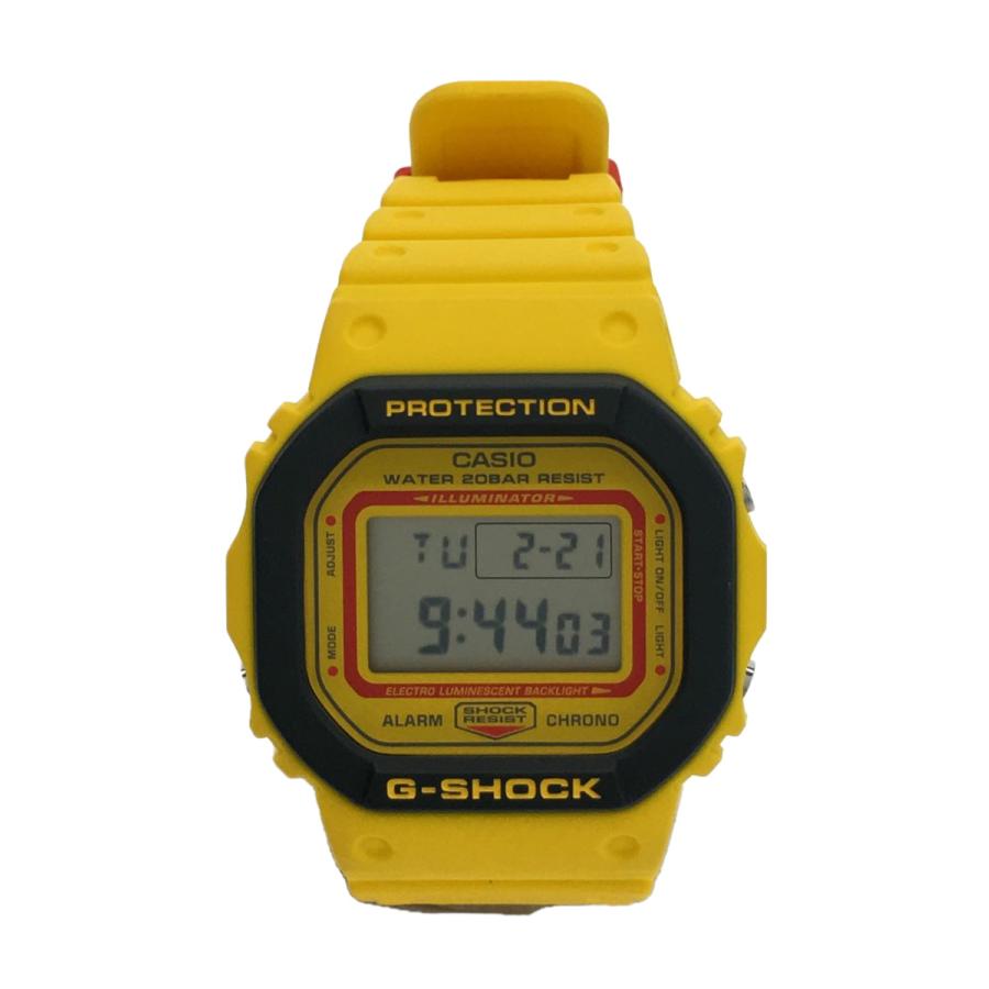 CASIO◇ソーラー腕時計・G-SHOCK デジタル YLW