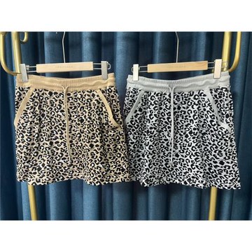 29V08 高爾夫女裝GOLF服裝花豹紋個性運動速干短裙無打底日單推薦