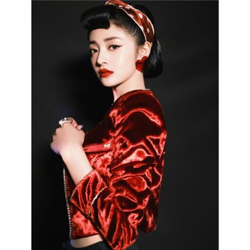 Nana Jacqueline 2J鉆鏈鑲邊短款絲絨外套