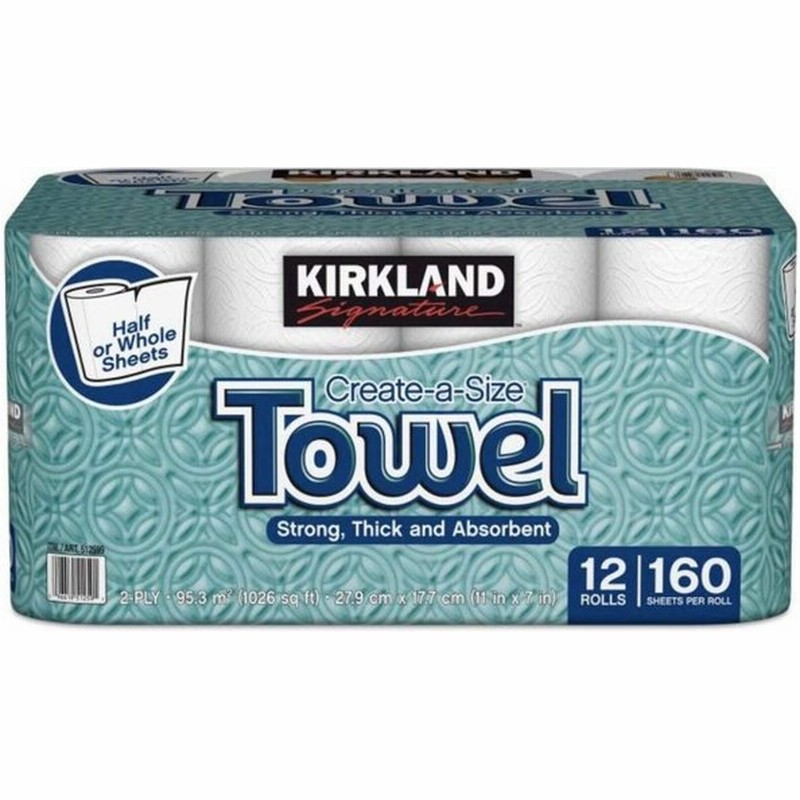 コストコ キッチンペーパー Costco ペーパータオル Kirkland カークランド 2枚重ね 140カット 12ロール ロールタオル 通販 Lineポイント最大get Lineショッピング