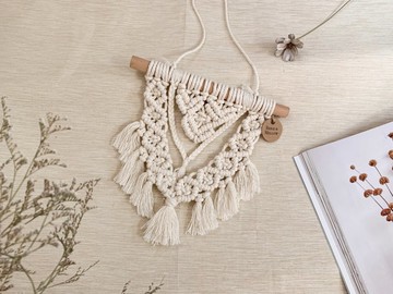 Macrame 編織壁掛 多層次圖騰