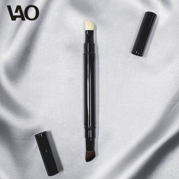 斜角鼻影刷斜頭小號高光刷鼻梁眼影刷雙頭兩用便攜動物毛一支多用