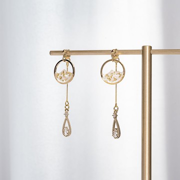 維納斯系列 | 女神維納斯 925銀針 可改耳夾