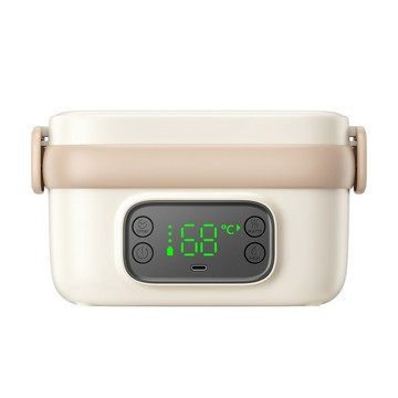 Felsted 無線加熱便當盒 750ml/14000mAh 6檔保溫 便攜電熱飯盒 分體好清洗 雙蓋密封防漏 YW
