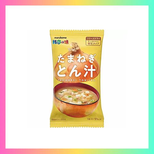 マルコメ フリーズドライ 顆粒 料亭の味 とん汁 即席味噌汁 1食×10個