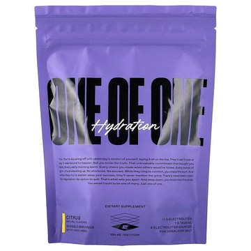 ONE OF ONE, Hydration，柑橘味，30 袋，6.67 盎司（189 克）
