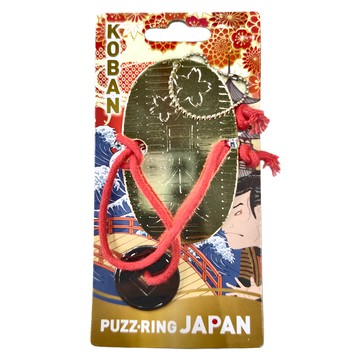 Hanayama 益智解鎖遊戲 日本文化 古錢幣 6歲以上適用  古硬幣 金黃色  1個