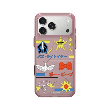 iPhone 17 Pro Max Clear (相機按鈕) 晶醺玫 - 迪士尼-玩具總動員 Toy Story - 玩具總動員 - 徽章