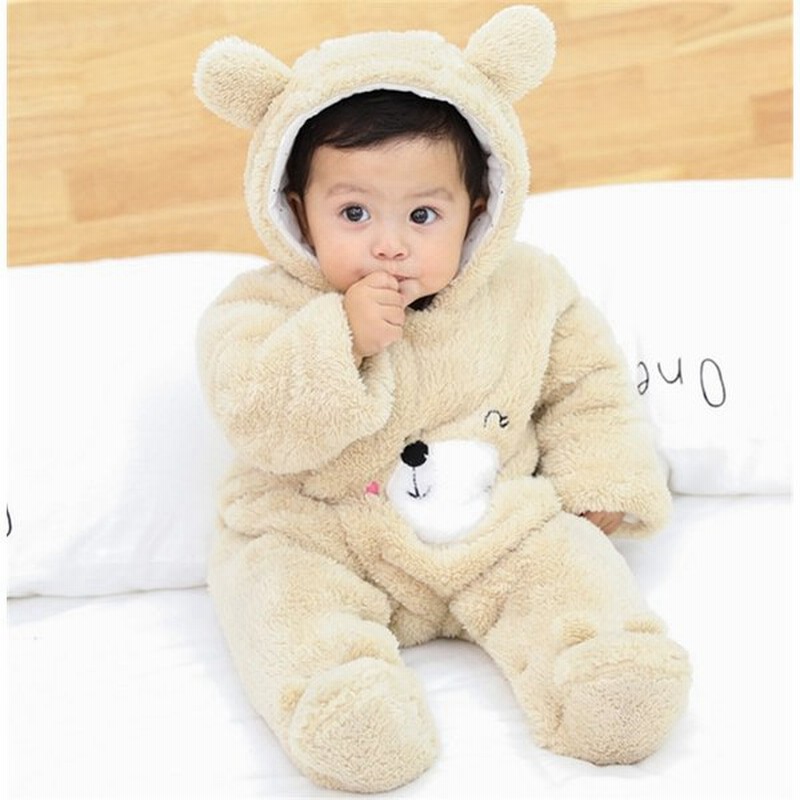 ベビー服 ロンパース 赤ちゃん 着ぐるみ カバーオール 新生児 女の子 男の子 中綿コート 熊さん 出産祝い 防寒着 厚手 秋冬 通販 Lineポイント最大0 5 Get Lineショッピング