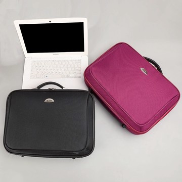 帆布手提文件袋拉鏈文件包商務女公文包男資料防水辦公會議包定制