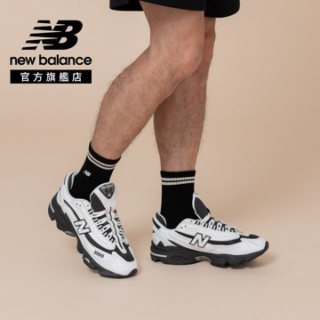 【New Balance】 NB 復古鞋_中性_白黑色_U100077E-D楦 1000