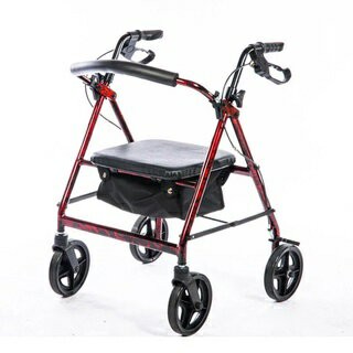 均佳 鋁合金四輪助行車/一般型(2色可選) JK-005